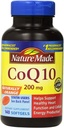 Naturlaget CoQ10 Coenzym Q10 200 mg - 2 flasker, 140 Softgels Hver