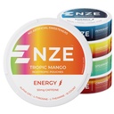 NZE Koffein Nootropic Pouches (variety Pack) - Energipukker med 50 mg koffein, Alpha GPC, L-tyrosin og L-Theanine uten sukker eller kunstige søtningsmidler - 15 Pouches Per Can - 5 Pack