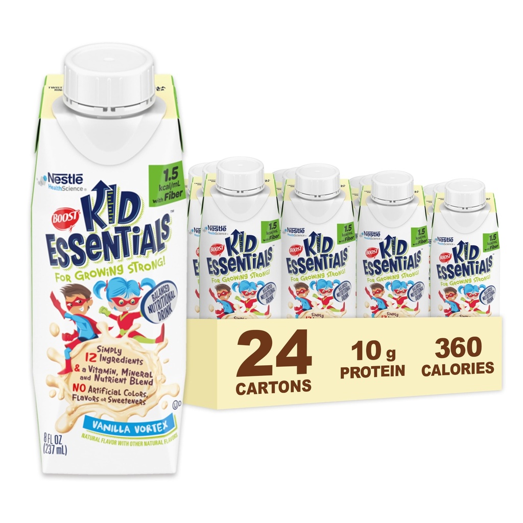 BOOST KID ESSENTIALS 1,5 med fiber, Vanilla Vortex