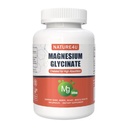 Magnesium Glycinate 500 mg, 100% Chelat for høy absorpsjon Magnesium Supplement for søvn, muskel, hjerte, aldri og bein støtte, 90 kapsler
