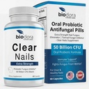 Fjern negler - Ekstra styrke - Probiotisk Fungus Inhibitor - 50 milliarder CFU