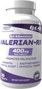 EAS Valerian-RX Valerian Root 400mg | Fremmer avslapping og hvilelig søvn | Glutenfri, ikke GMO | Bedre absorpsjon med syklosom levering | 90 tabletter
