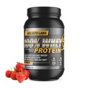 Goliath Labs 100% Whey Protein Powder Isolate/Blend | Fast-absorberende treningstilskudd for menn og kvinner | 25g ren protein og 5,5 g BCAA i hver Serv | Strawberry, 5 lbs, 68 serveringer