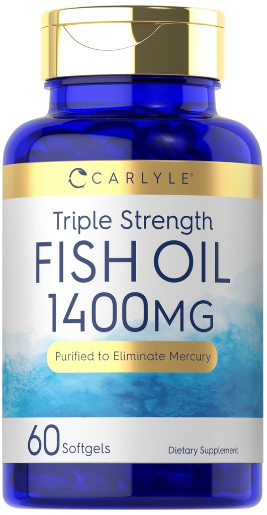 Carlyle Triple Styrke Omega 3 Fish Oil