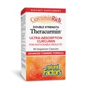 Naturlige faktorer, CurcuminRich dobbel styrke Theracurmin, 60 mg, bare 1 kapsel daglig, formulert for superabsorpsjon, 60 greve (pakke av 1)