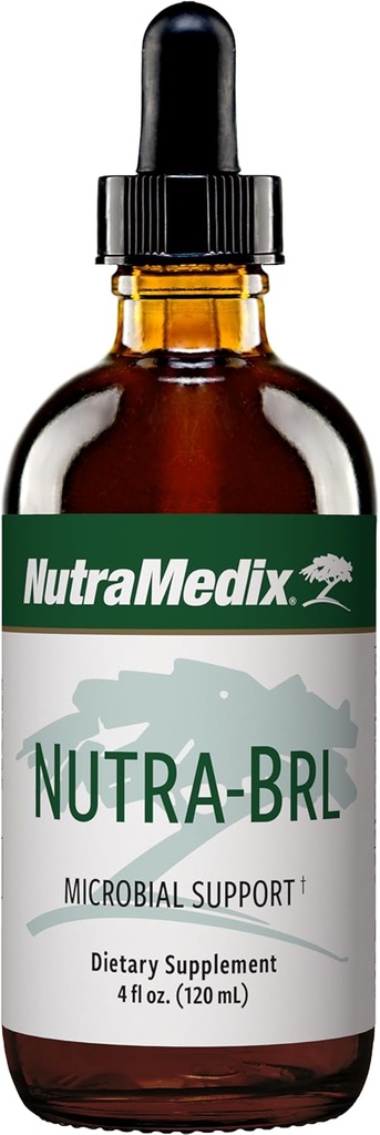 NutraMedix Nutra-BRL - Immunstøtte Supplement med Samento Bark, Stevia Leaf og Banderilla Bark for immunforsvar + mikrobiell støtte (4 oz)