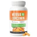 NERVE BERNINAW Meriva Curcumin med svart pepper og bioperin - Antioksidant Boost Nerve støtte Supplement - 30 kapsler