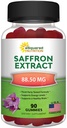 aSquared Nutrition Saffron Gummies - Saffron Extract Supplement - Pure Gummy Supplements Alternativ til Kapsler, piller, pulver og te