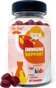Mr. Pen Elderberry Vitamin C sink Gummies for barn | 60 greve | 2 måneds forsyning | 4+ år, immunstøtte Gummies, lav sukker, ikke-GMO, Vegan, Glutenfri, Pektin Chews
