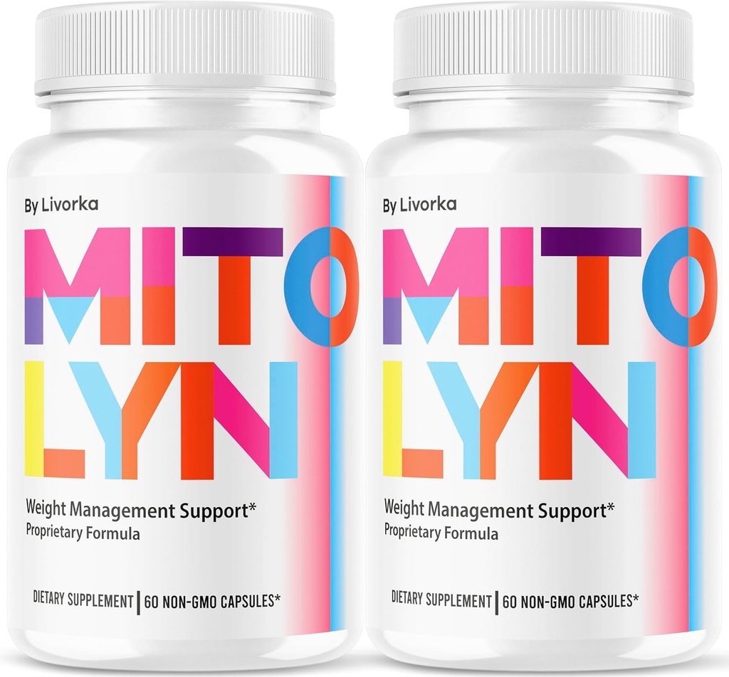 (2 Pakke) Mitolyn Kapsler - Mitolyn, Mitolyn Avanserte Formula piller, Mitolyn Supplement, Mitolyn Lyn, Mitolyn Piller, Mitolyn Støtte, Mitolyn Pill, Mitolyn Supplement Piller, 120 Kapsler i 2 måneder