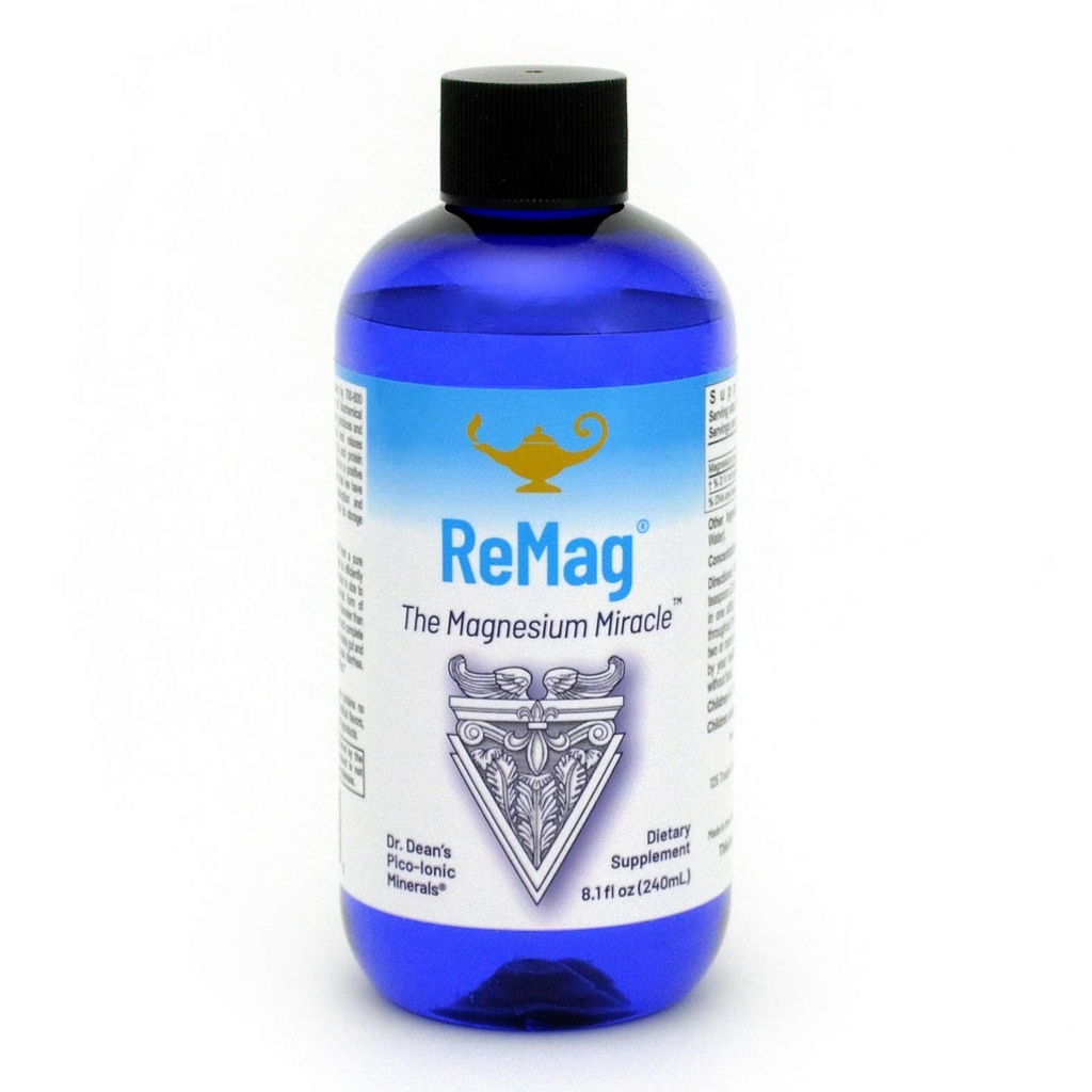 RnA ReSet ReMag væske - høy absorpsjon magnesiumklorid, 8,1 Fl Oz (1-Pack)