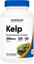 Nutricost Kelp Capsules, 325mcg av Iodin, 120 kapsler, vegetarisk, ikke-GMO og glutenfri