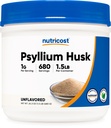 Nutricost Psyllium Husk pulver (1,5 pund) - GMO-fri, Glutenfri