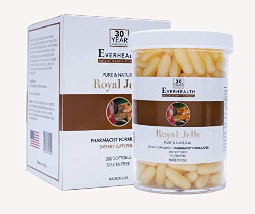 ALLE HJELDE Royal Jelly 1000mg 300 kapsler kosttilskudd