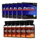 Enzyte & Ogopleks Bundle | Naturlig Mannlig Vitalitet + Prostate & Urinal Helse Support - 6-pakker av hver Bundle