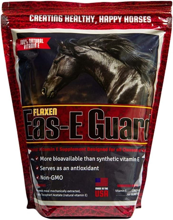 Flaxen EAS-E Guard 4 lb, naturlig vitamin E equine Supplement, med viktig antioksidant