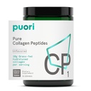 Puori Pure Collagen Peptides Powder, Unflavored - 10g av Grass-Fed Hydrolysert Bovine Collagen støtter hud helse, hår og negle styrke, felles smerte og mobilitet støtte - 30 serveringer