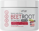Beet Root Powder - Nitric Oxid Boost og hjerte helse - ikke-GMO Superfood Supplement - Naturlig Berry Mix Flavor, 30 Serveringer