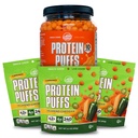 Twin Peaks Lav carb, Keto Vennlig Protein Puffs, 3 poser Jalapeno Cheddar Flavor Puffs + 1 Jug Nacho Cheese Flavor Puffs