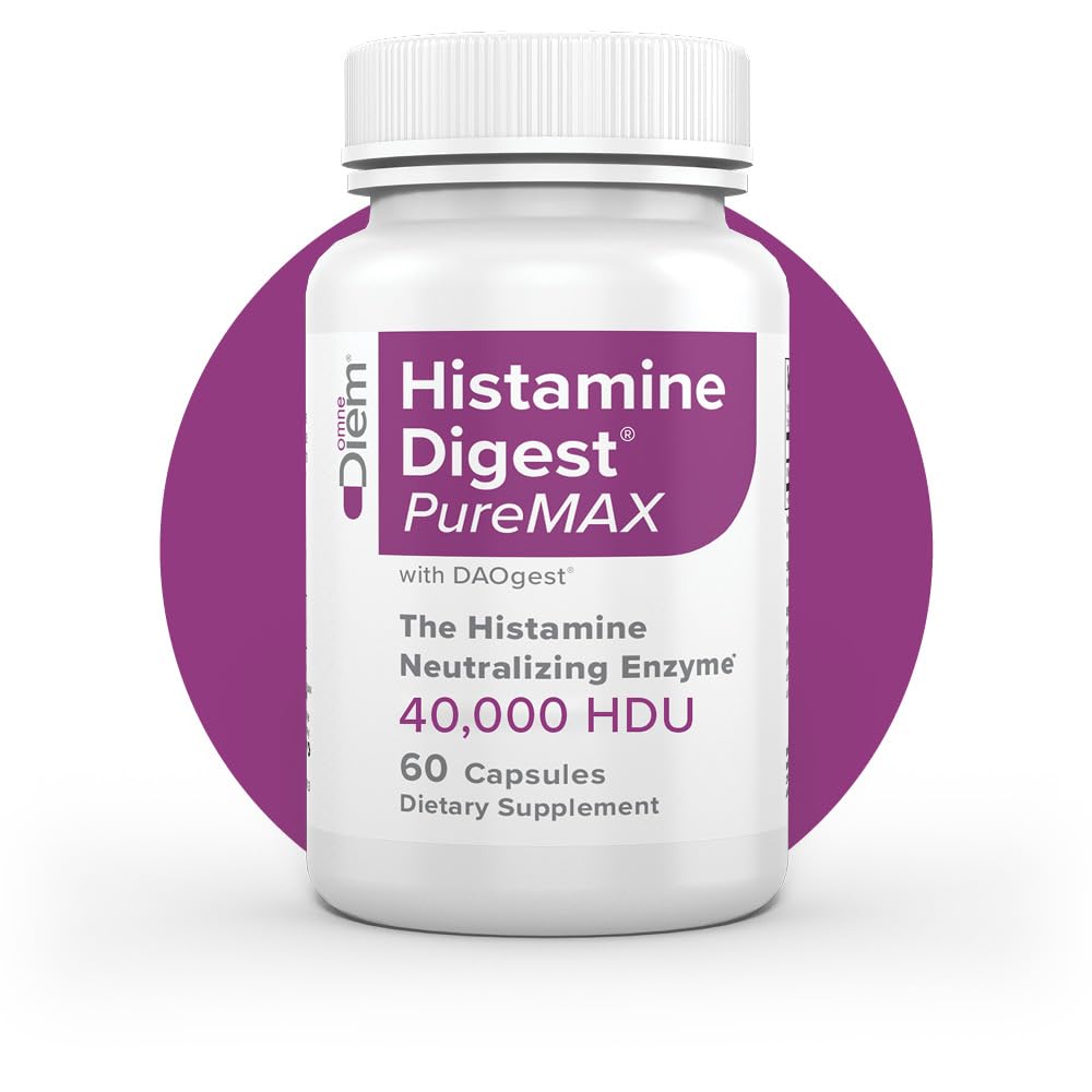 Omne Diem Histamin Digest PureMAX med DAO 60 kapsler 2 pakke