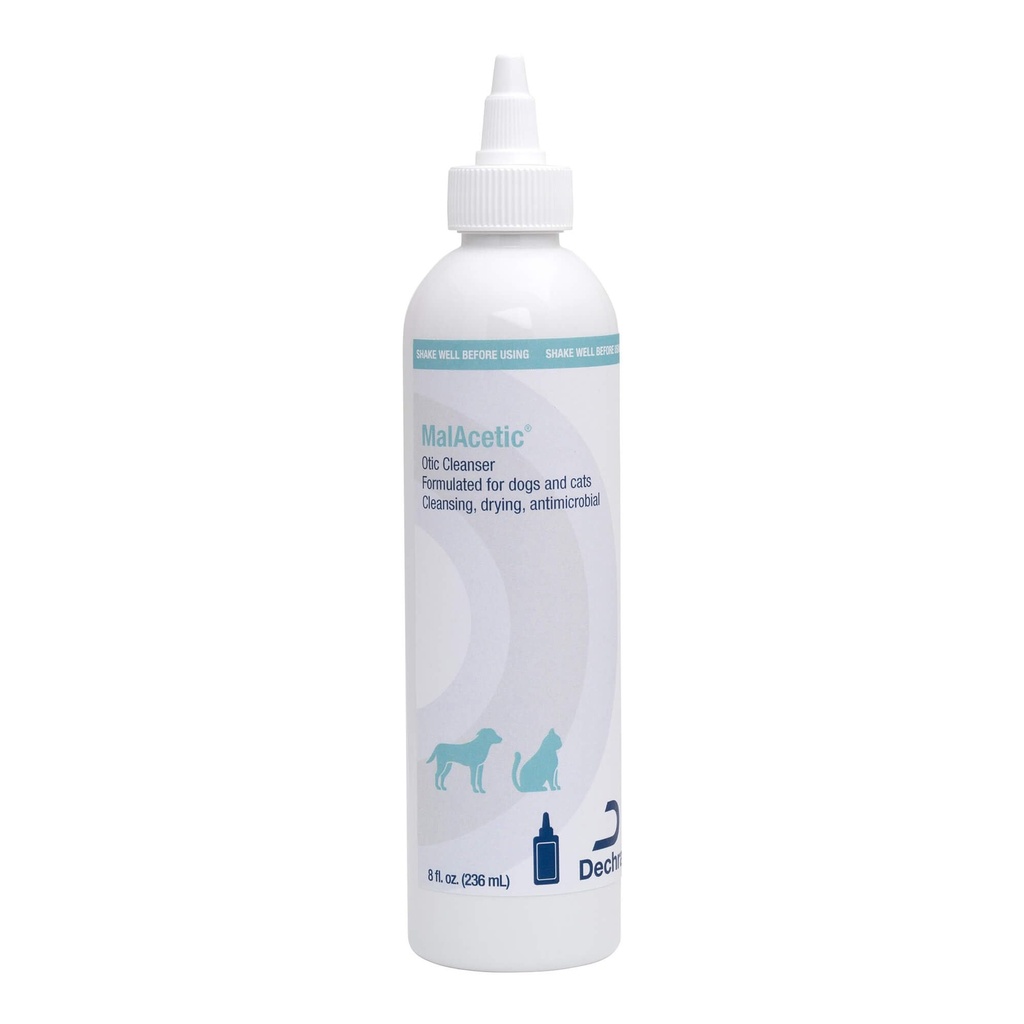 Malaeddik Otic Cleanser for hunder og katter, 8 fl oz