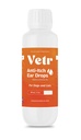 Vetr Anti-Itch øredråper for hunder - Topical Ear Comfort støtteløsning - 2 oz (60ml) - Vet-Formulert i USA