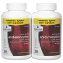 Medlemmer Mark Acetaminophen, 1200 kapell, smertefri, 500 mg