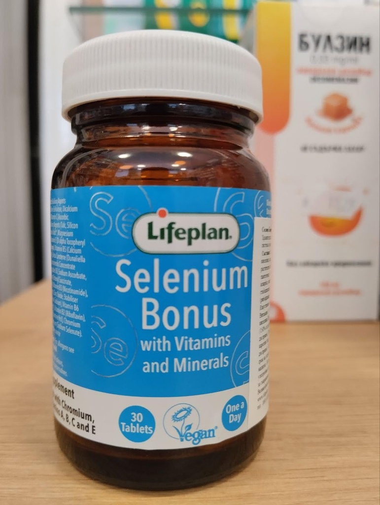 (3 Pack) - Livsplan - Selenium Bonus LP-E0607 ® 30 's | 3 Pack Bundle