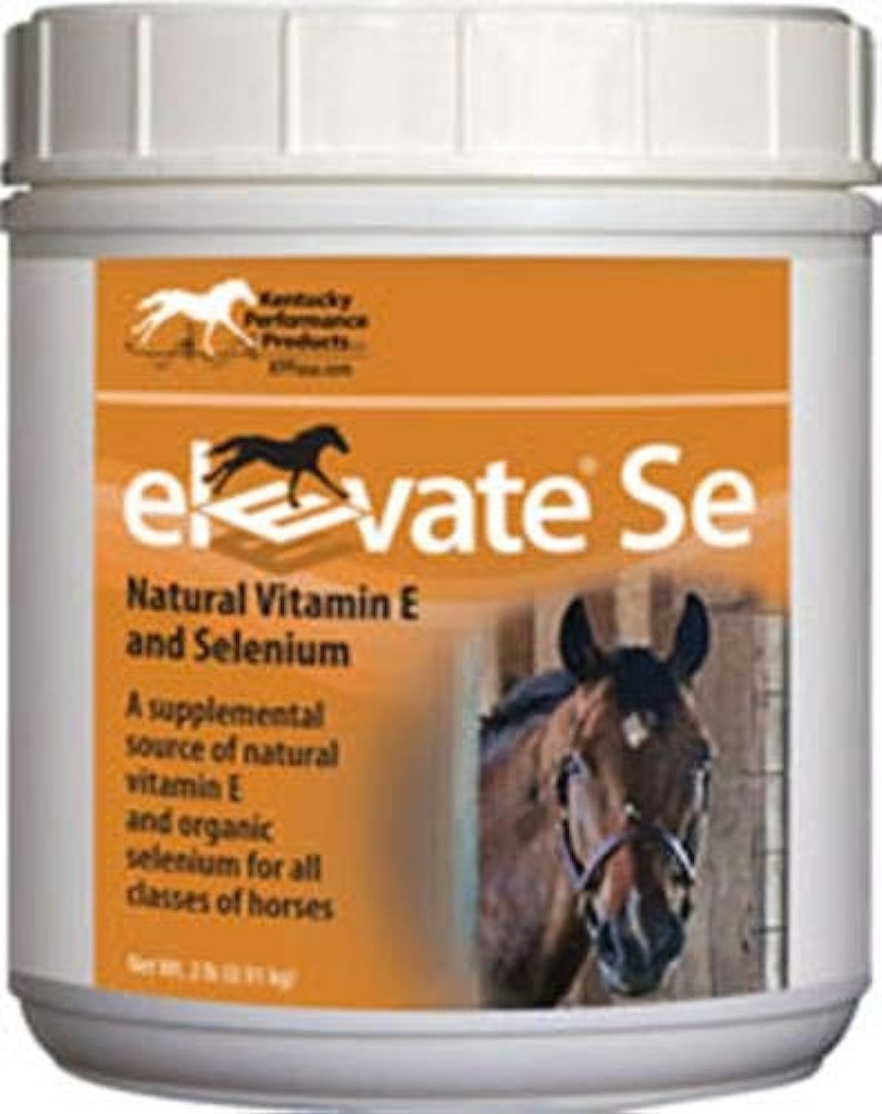 Kentucky ytelse prod heve se naturlig vitamin E og selen pulver for hester, 2 pound container