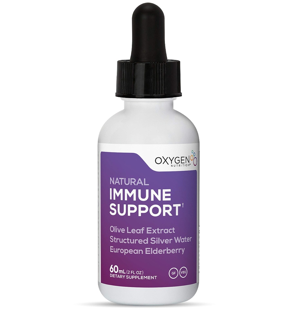 Triguard Plus Concentrate | Colloidal Silver Liquid, Sambucus Elderberry Extract & Olive Leaf Extract, 3-i-1 Flytende Immun Support | Kraftig immunsystem Booster | Stor smak - 2oz / 60ml