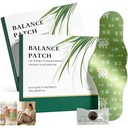 2 bokser Balance Patch, japanske urte mageplaster med plantebaserte ingredienser, fremmer buksekomfort, ikke-irriterende og komfortable klesmerke, enkel emnebruk (10 patches)