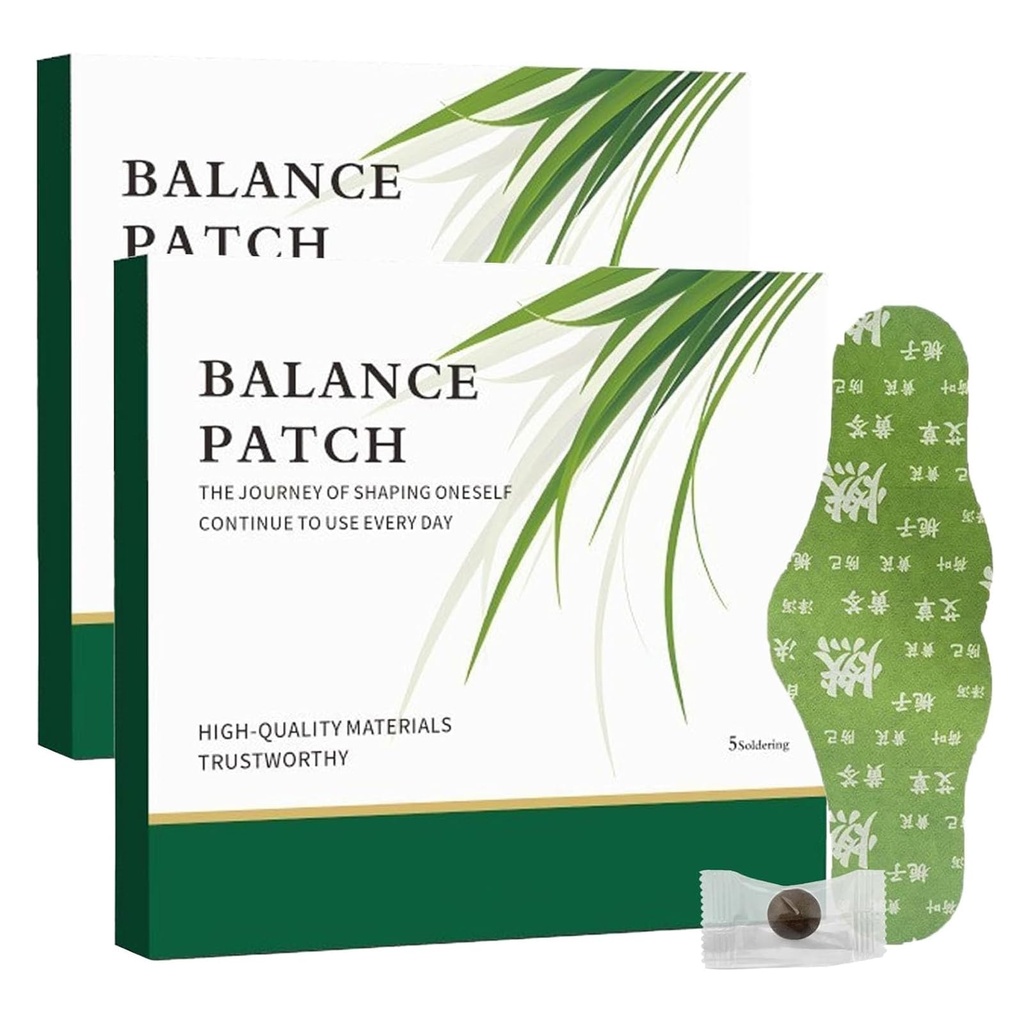 2PCS Herbal Patch Pad Balance - Plantebaserte ingredienser, komfortable klesdesign, enkel emnebruk, fremmer bukspyttkomfort ikke-irriterende design