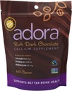 Adora - Kalsiumtilskudd mørk sjokolade, 30 ct (pakke med 6)