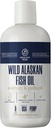 Wild Alaskan Salmon Oil for hunder med Pollock - 8 oz Pollock og Salmon Oil, Omega 3, EPA og DHA - Hunde Hud og Coat Supplement - laget i USA