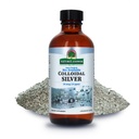 Colloidal Silver Liquid 10 PPM 50 MCG høy potens Superior elemental sølv flytende salve immunstøtte Supplement, 4 fl oz | Naturlig immunstøtte | Sikker dose | Høy effektivitet