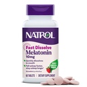 Natrol Melatonin 10 mg raske oppløsningstabletter - Strawberry Flavor, 60 greve, søvnstøtte, rask oppløsning melatonin for voksne, 60-dagers forsyning