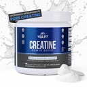 Mikronisert kreatin Monohydrat pulver, vegansk kreatin pulver unflavoured, kosttilskudd for menn, ren trening Essentials for kvinner, NSF sertifisert (150g) (5g Per Serv) (30 Serveringer) - Vida Fit