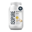 Isopure Zero Carb 100% ren Whey Isolate Protein pulver, Laktose gratis, Glutenfri, Med Vitaminer, Banan krem, 25g Protein Per Serving, 3 Lbs, 44 Serveringer (Packaging May Vary)