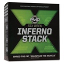 PMD Sports Seks uker Inferno Stack - maksimal styrke fettforbrenner og CLA Omega fettsyre til å miste fett raskt og øke muskeltone - Arsenal X Inferno/120 flytende geler, Omega Cuts Elite/180 Softgels