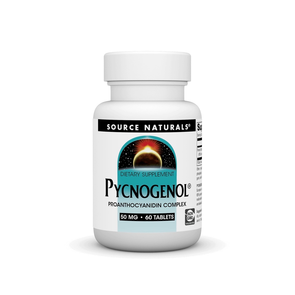 Kilde Naturals Pycnogenol 50 mg Proanthocyanidin Complex - 60 tabletter