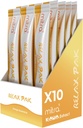 Mitra9 Kava Powder RelaxPak - Orange Dreamsicle Kava ekstrakt pulver pakker | Mood Enhancer | Plant Basert | Fremmer naturlig ro & klarhet | Easy Open Single-Serving Stick (10)