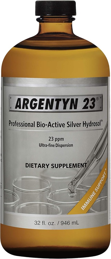 Argentyn 23 Sølv Hydrosol - 32 oz av Natural Immogenics