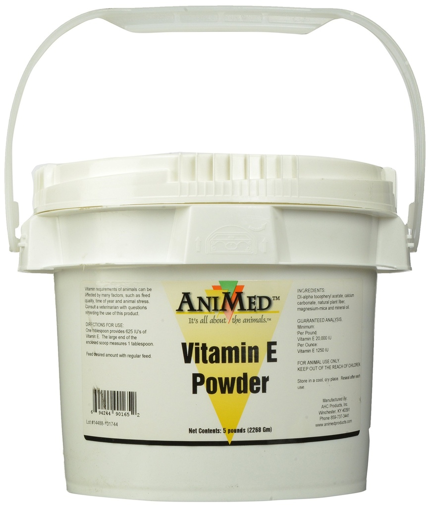 AniMed Vitamin E pulver 5# 1250 IU/OZ