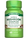 Naturens Sannhet Mushroom Complex Kapsler | 60 greve | Fullspektrumkompleks av Super 8 Mushrooms | Vegansk, Ikke-GMO, & Glutenfri Supplement