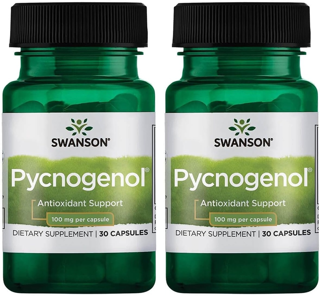 Swanson Ultra Pycnogenol 100 Milligrams 30 Kapsler 2 Pakke