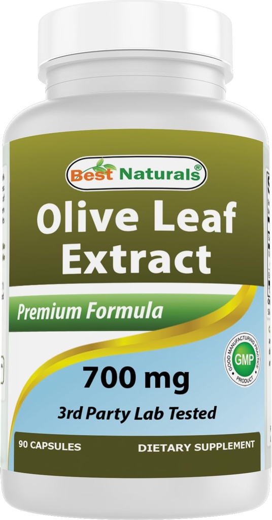 Beste Naturals Olive Leaf Extract, 700 Mg, 90 Count