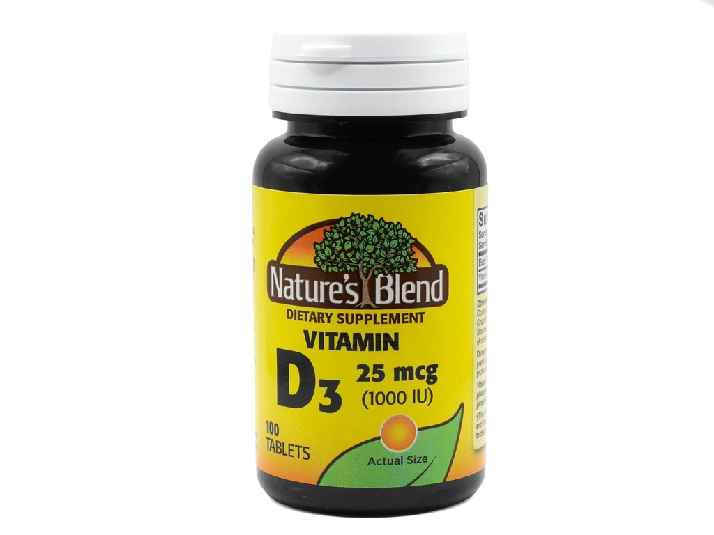 NAT B VIT D3 TB 1000IU 100 av naturens blanding