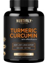 Turmeric Curcumin med BioPerine Black Pepper og 95% Curcuminoids - høy absorpsjon Turmeric Kosttilskudd 1300 mg for Hearth Helse - Ikke-GMO, Glutenfri - 120 Kapsler