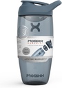 Promixx Pursuit Protein Shakerflaske (24 oz) – Silent No-Ball Mixer, Leak-Proof Lid, BPA/BPS & Phthalate-fri ECOZEN – Easy-Clean Shaker Cup for Protein Shakes, Pre & Post Workout Smoothies