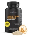 Livingood Daily Apple Cider Vinegar Kapsler med moren (1500mg) - ACV Piller med probiotika og kalium for kvinner og menn - støtter gut helse, dialyse, appetitt og vekt - Vegan, 90 kapsler